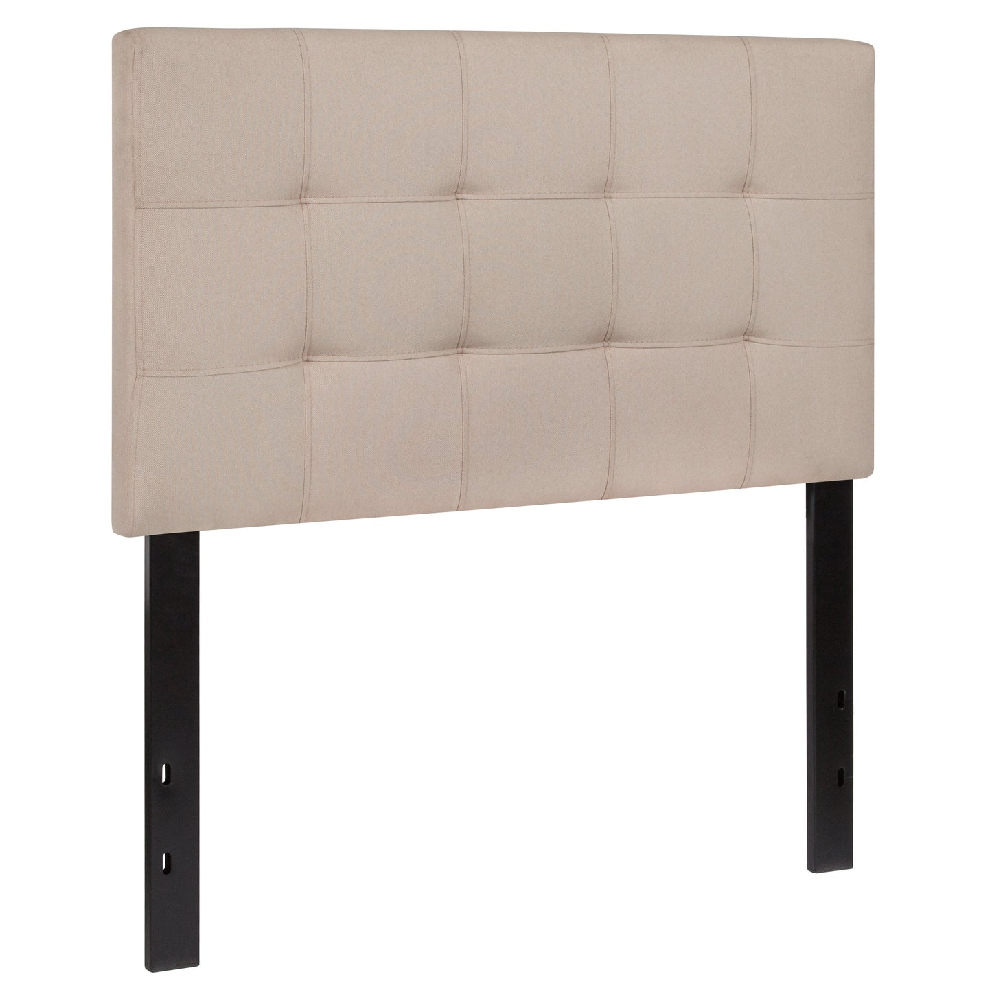 Twin Headboard-Beige Fabric HG-HB1704-T-B-GG