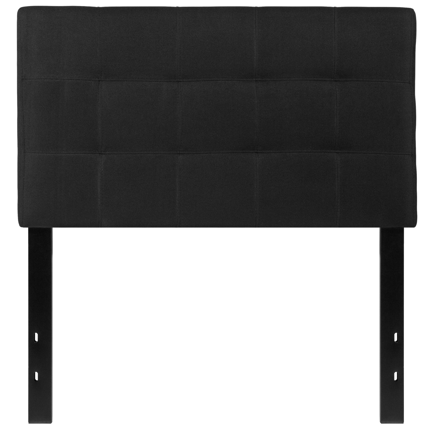 Twin Headboard-Black Fabric HG-HB1704-T-BK-GG