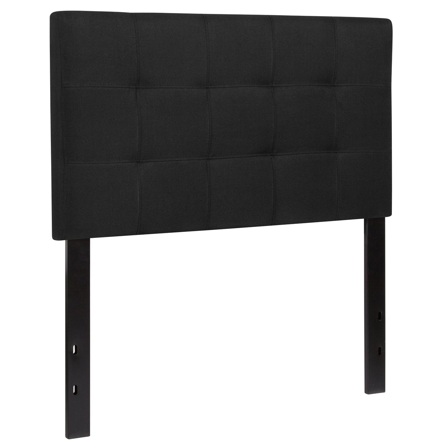 Twin Headboard-Black Fabric HG-HB1704-T-BK-GG