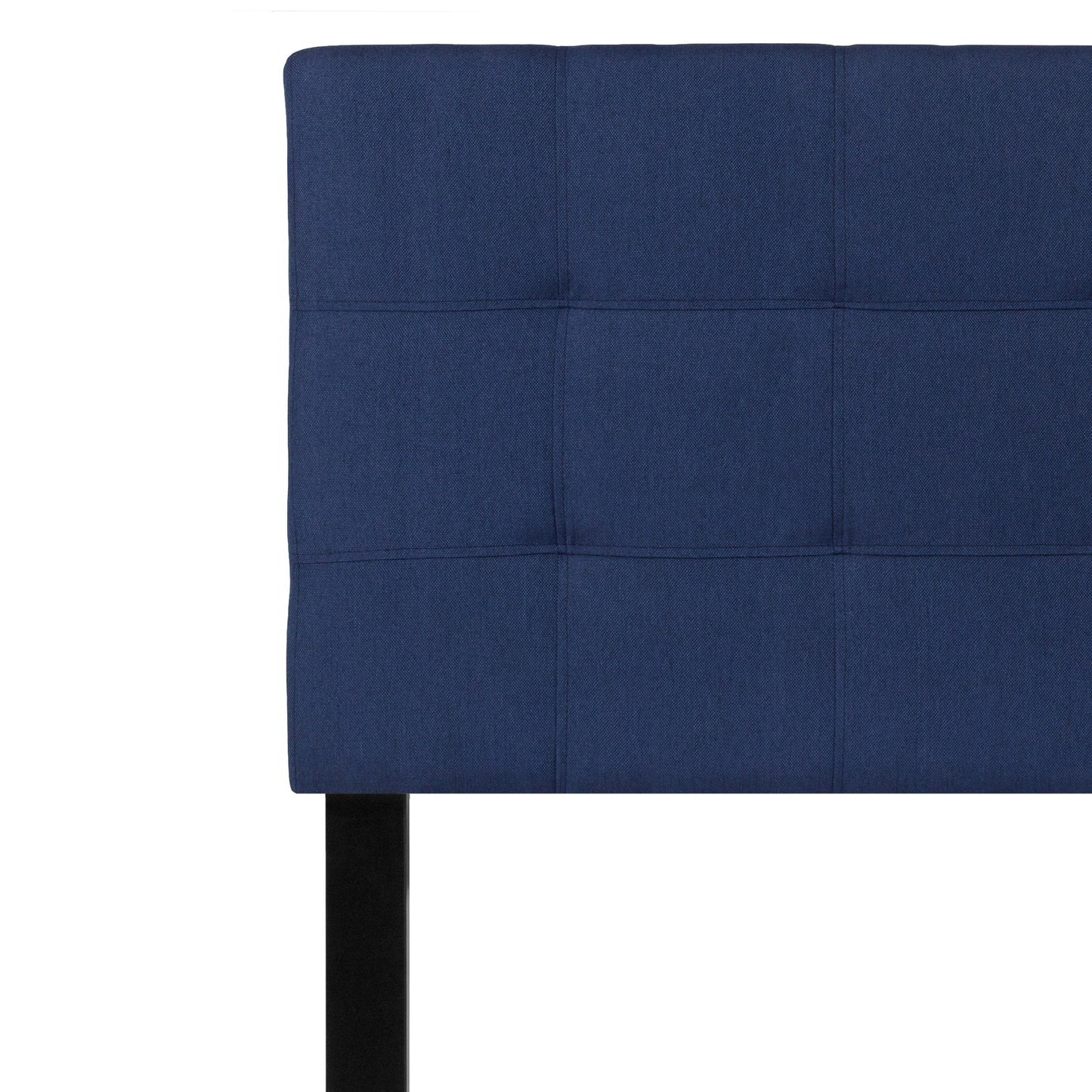 Twin Headboard-Navy Fabric HG-HB1704-T-N-GG