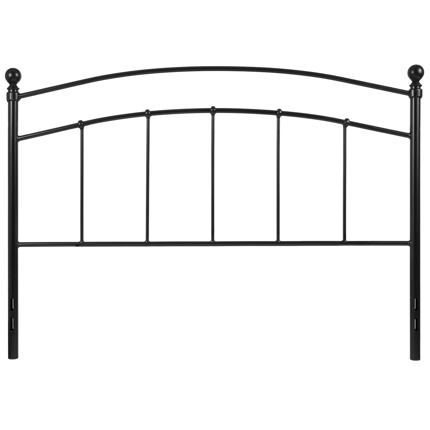 Black Metal Queen Headboard HG-HB1706-Q-GG