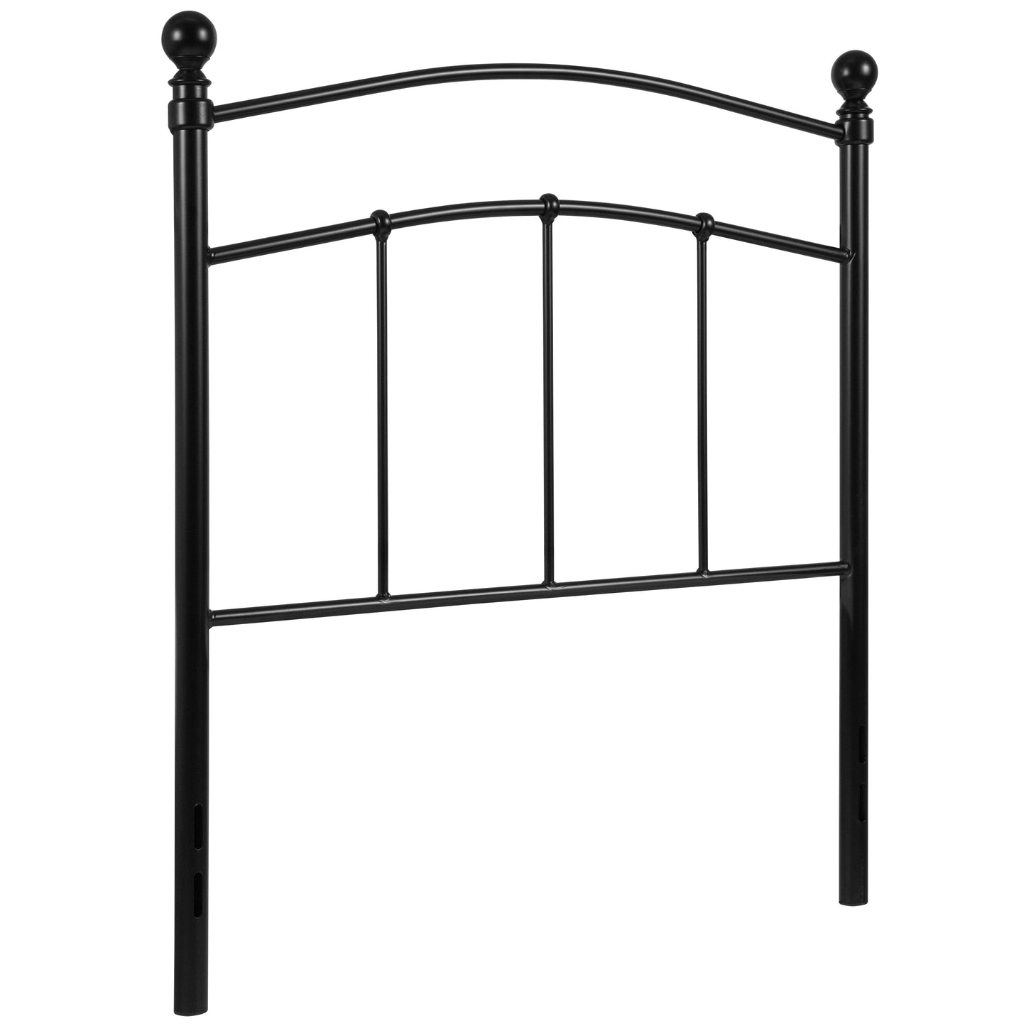 Black Metal Twin Headboard HG-HB1706-T-GG