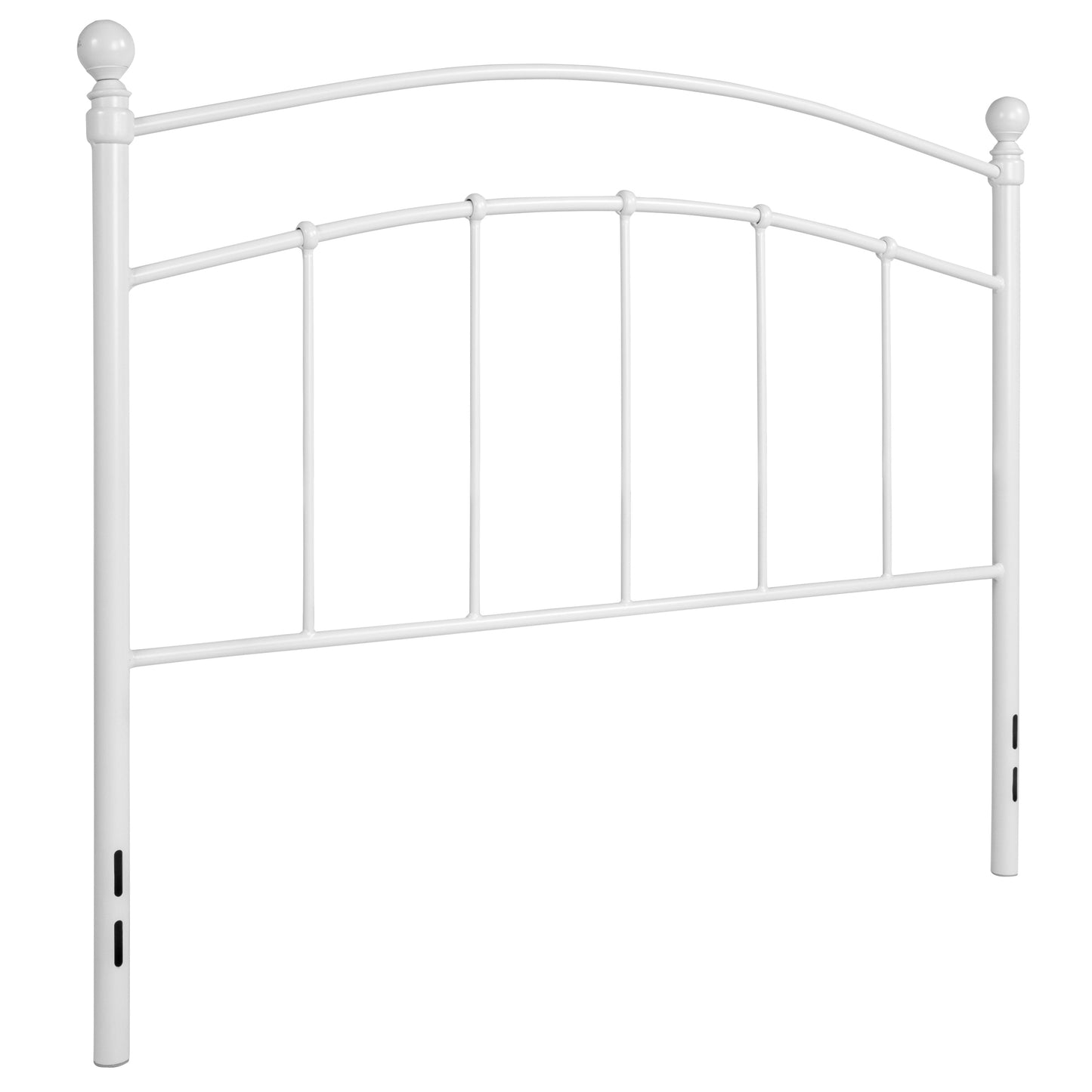 White Metal Full Headboard HG-HB1706-WH-F-GG