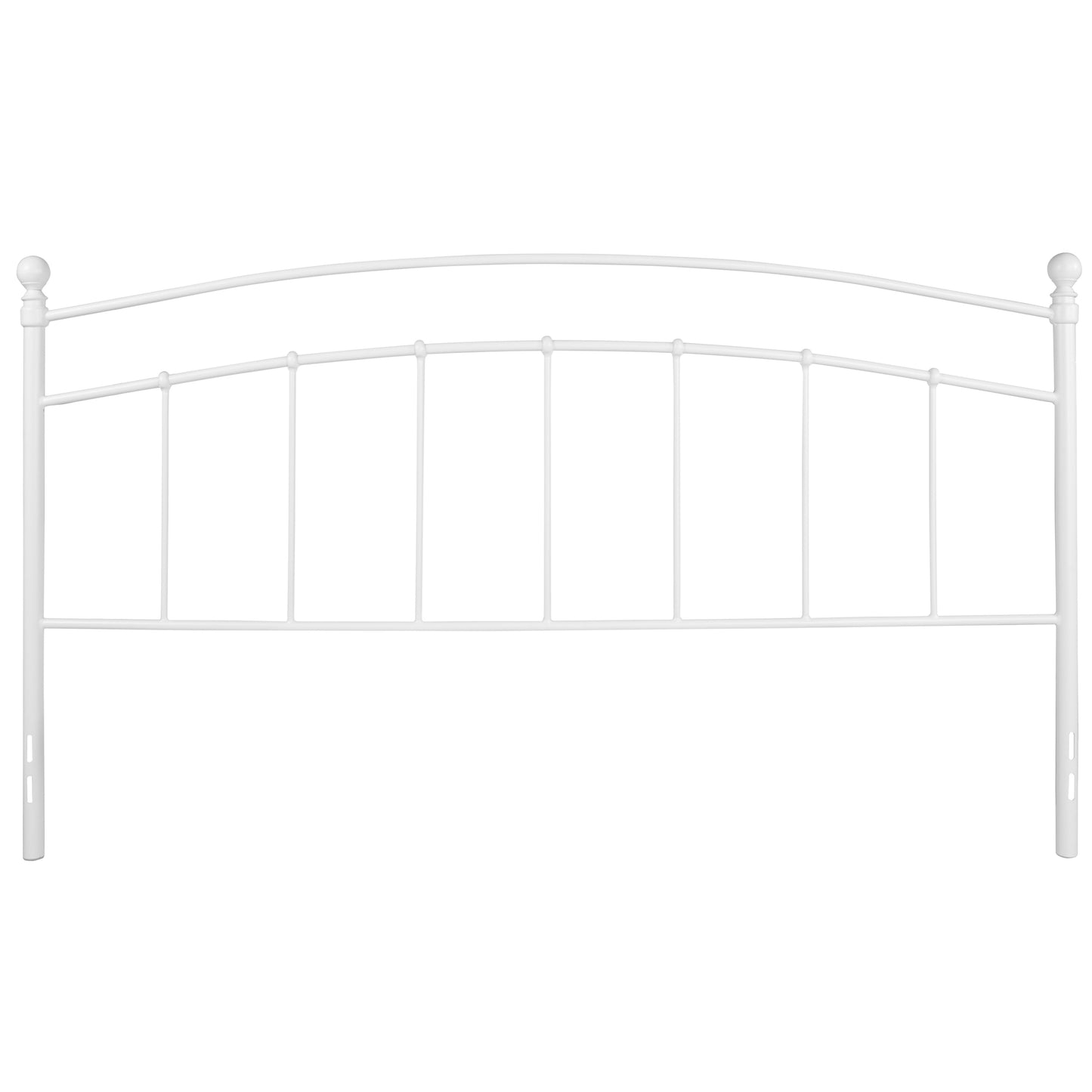 White Metal King Headboard HG-HB1706-WH-K-GG