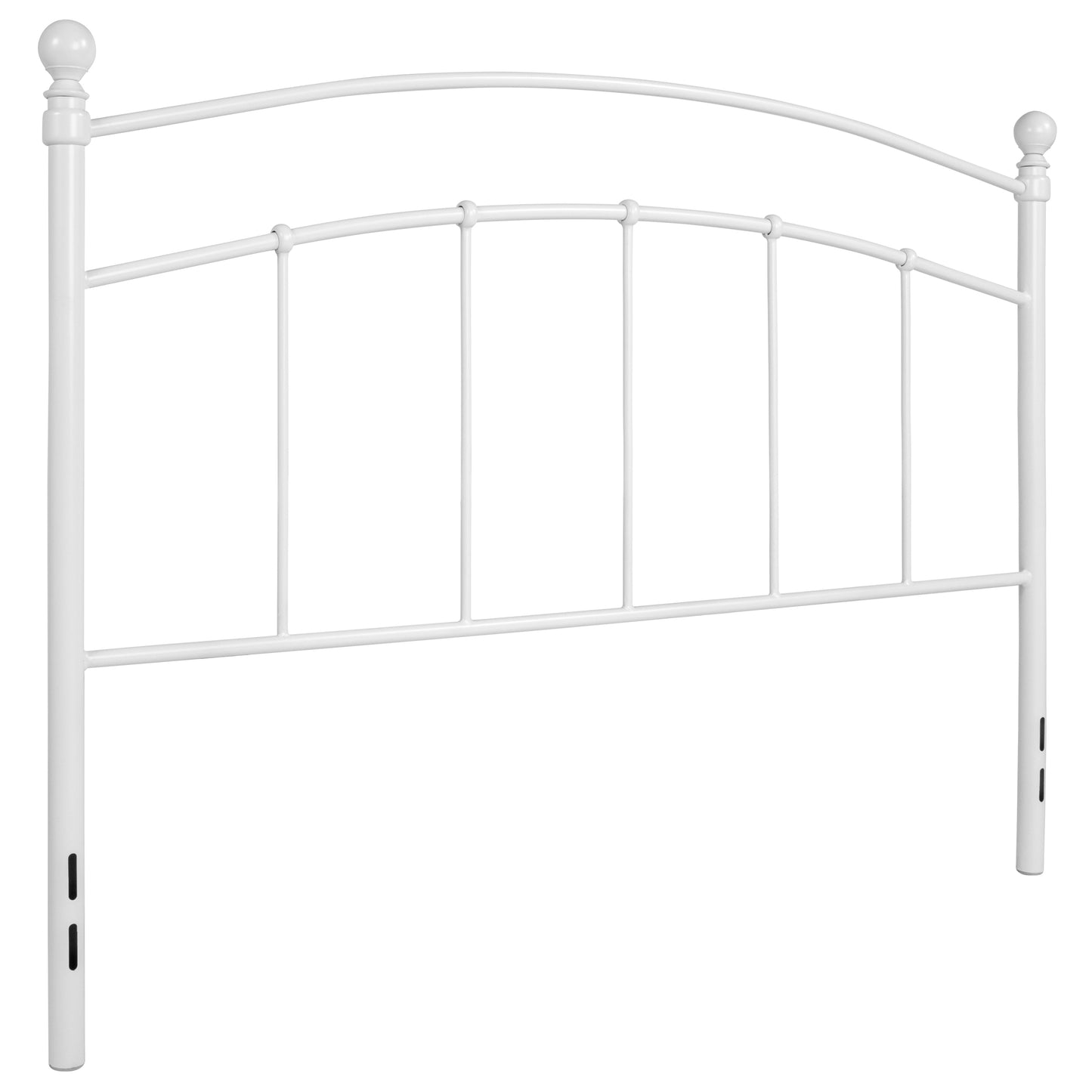 White Metal Queen Headboard HG-HB1706-WH-Q-GG