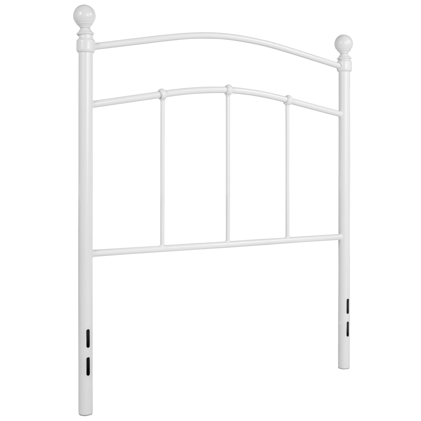 White Metal Twin Headboard HG-HB1706-WH-T-GG