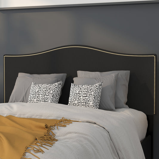 Full Headboard-Black Fabric HG-HB1707-F-BK-GG