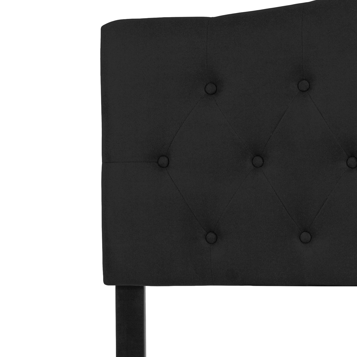 Full Headboard-Black Fabric HG-HB1708-F-BK-GG