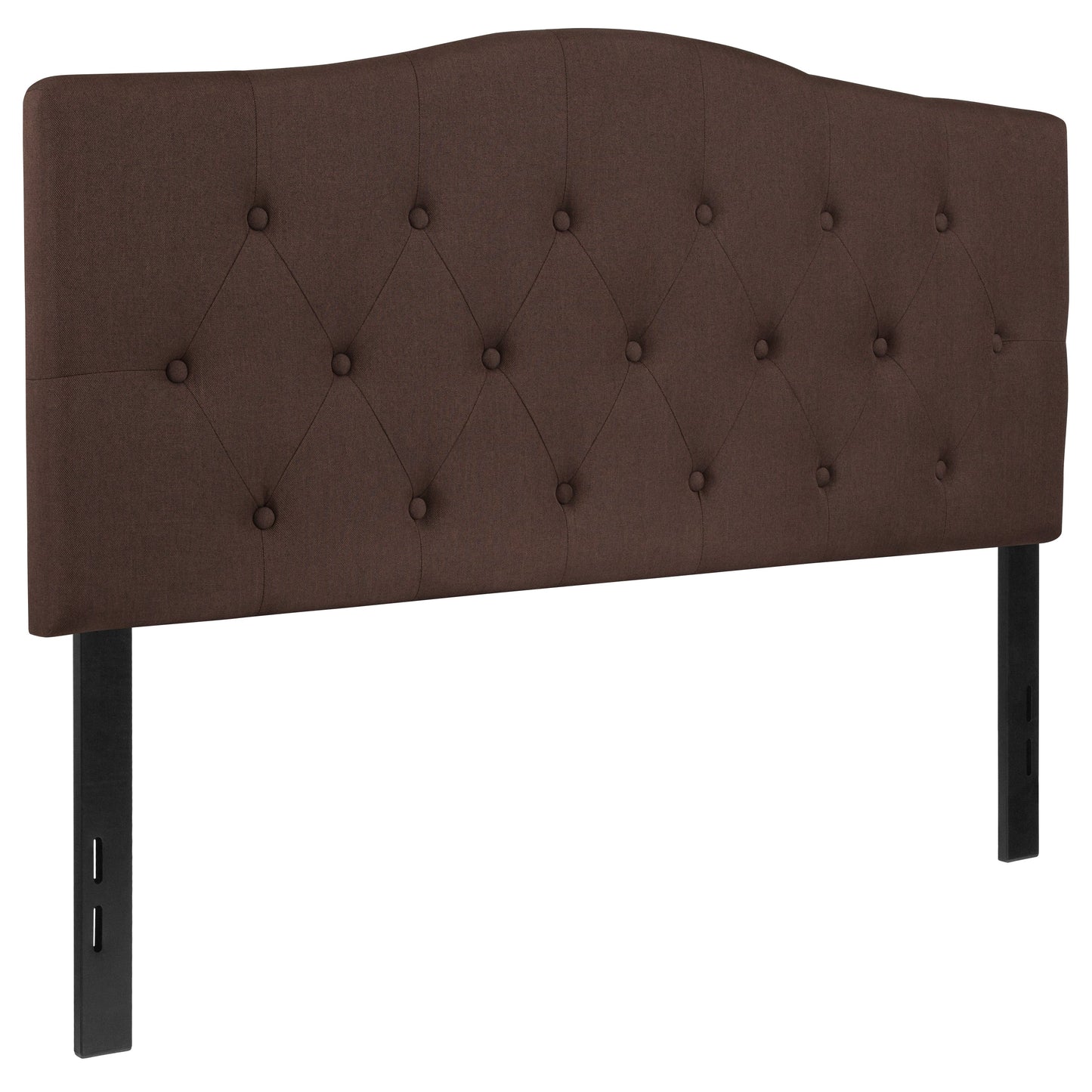 Full Headboard-Brown Fabric HG-HB1708-F-DBR-GG