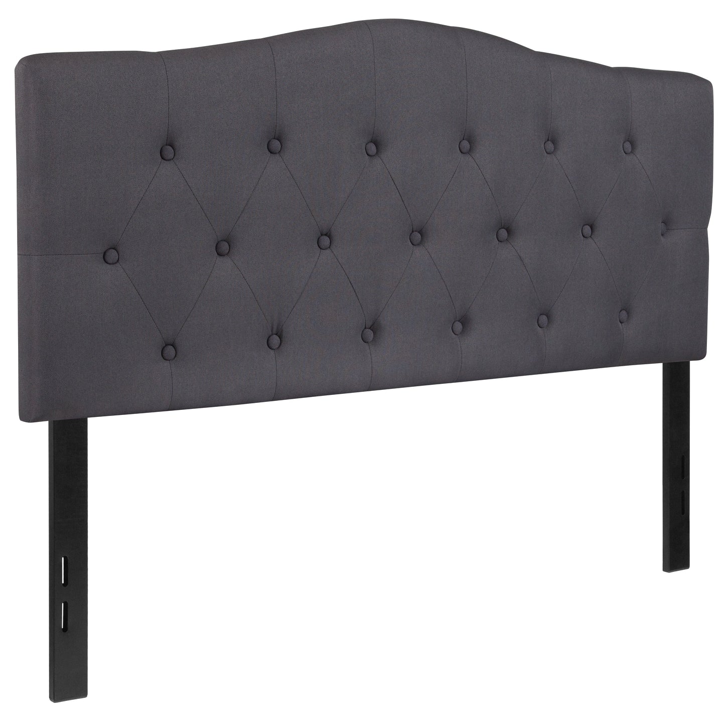 Full Headboard-Gray Fabric HG-HB1708-F-DG-GG