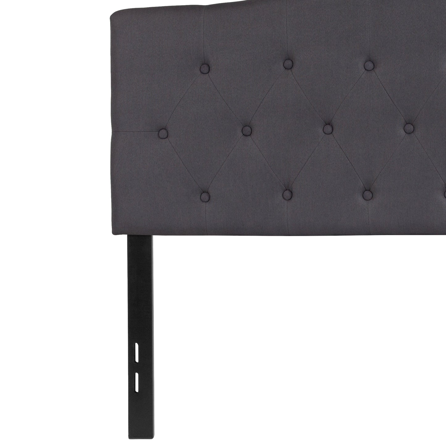 Full Headboard-Gray Fabric HG-HB1708-F-DG-GG