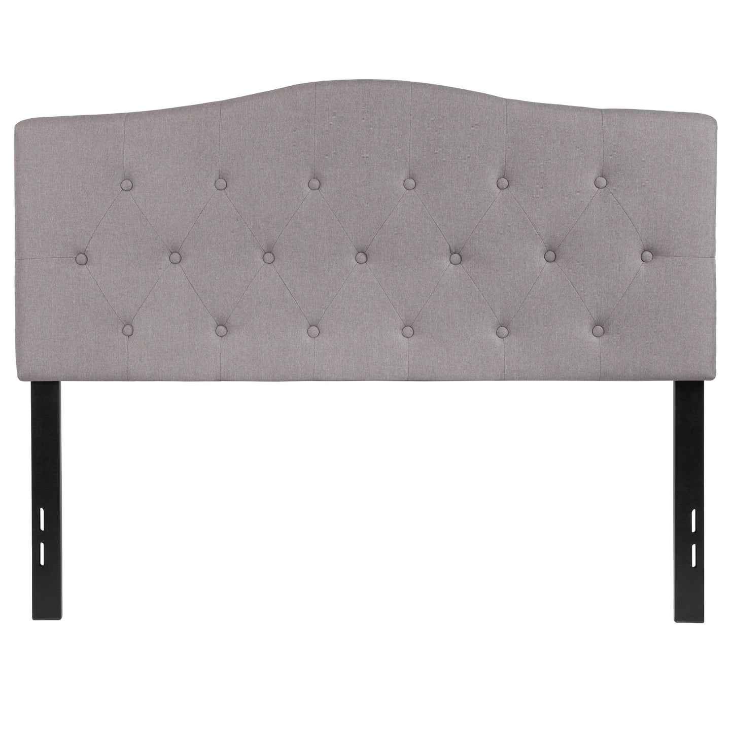 Full Headboard-Gray Fabric HG-HB1708-F-LG-GG