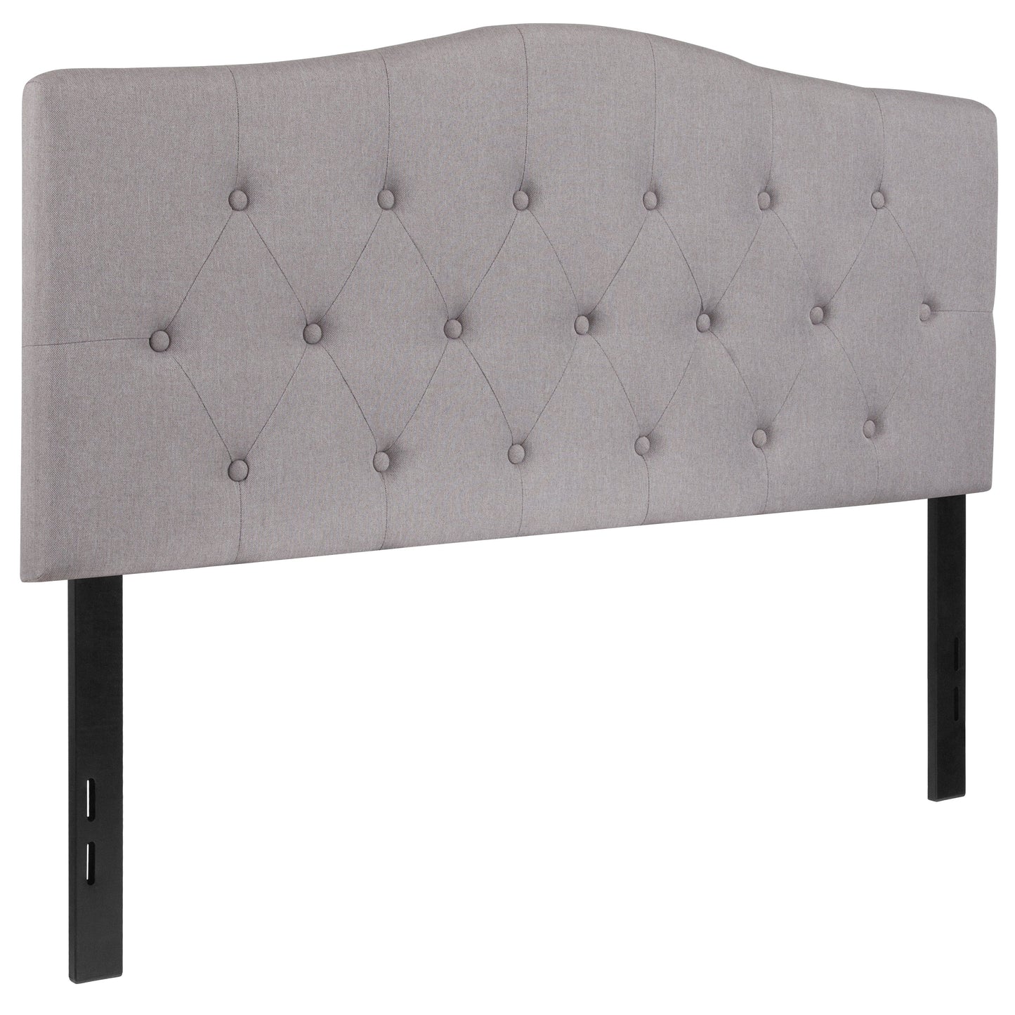 Full Headboard-Gray Fabric HG-HB1708-F-LG-GG