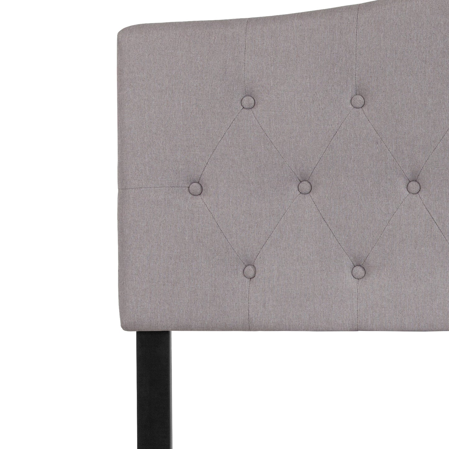 Full Headboard-Gray Fabric HG-HB1708-F-LG-GG