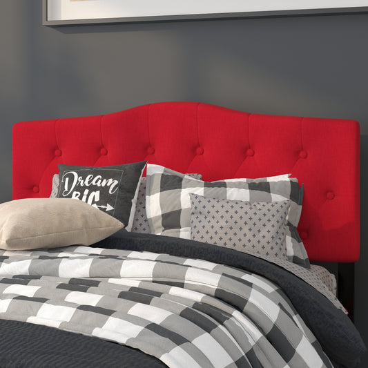 Full Headboard-Red Fabric HG-HB1708-F-R-GG