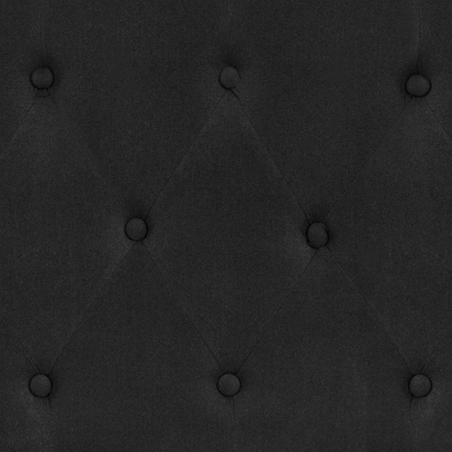 King Headboard-Black Fabric HG-HB1708-K-BK-GG