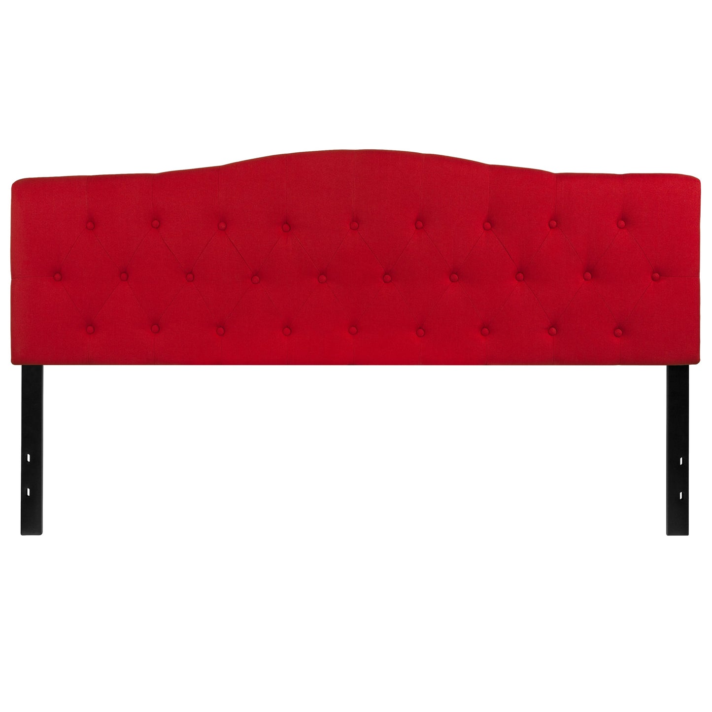 King Headboard-Red Fabric HG-HB1708-K-R-GG