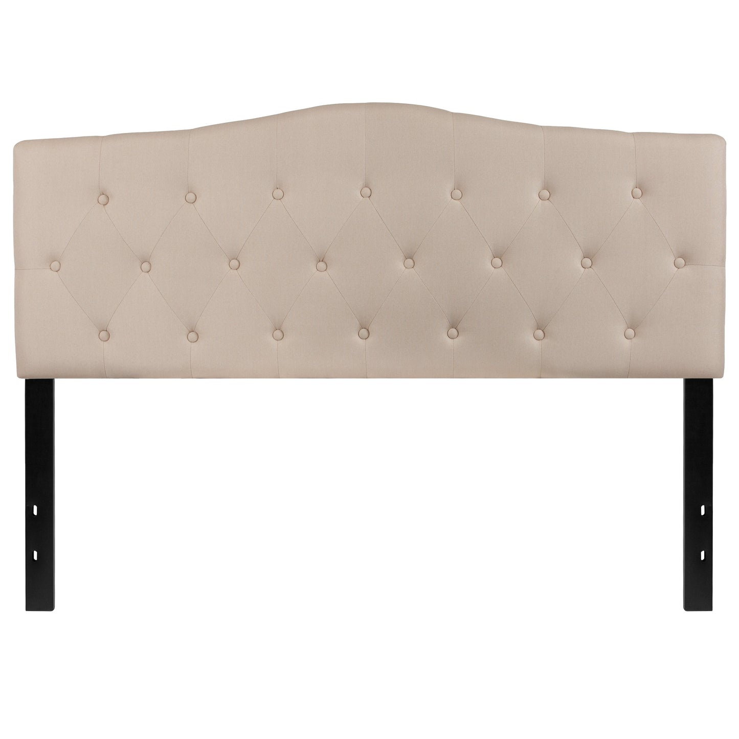 Queen Headboard-Beige Fabric HG-HB1708-Q-B-GG