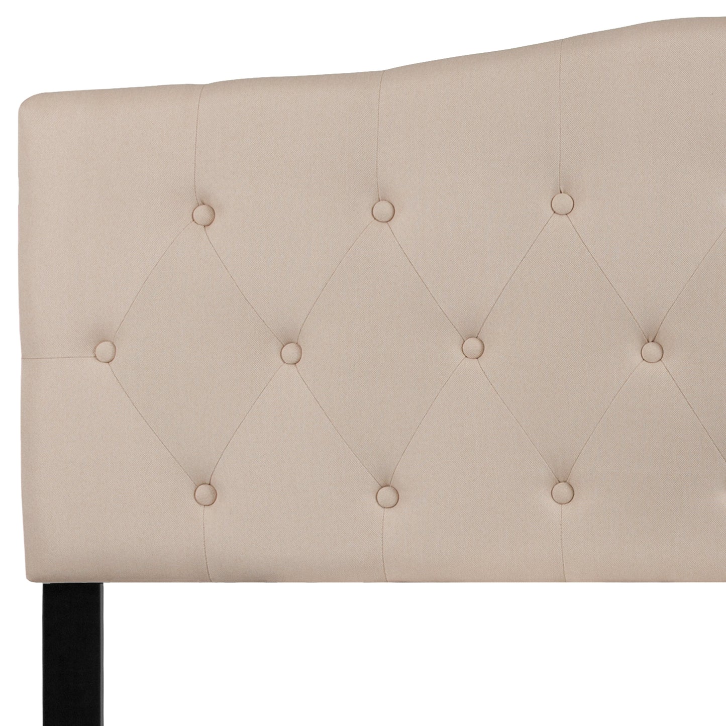 Queen Headboard-Beige Fabric HG-HB1708-Q-B-GG