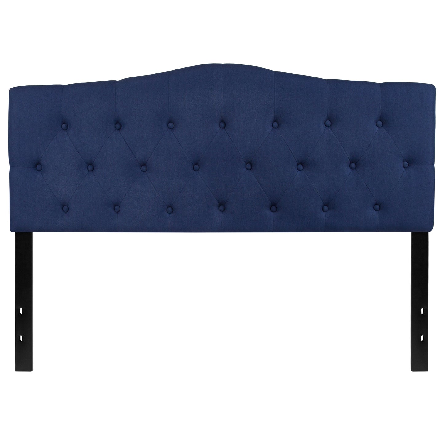 Queen Headboard-Navy Fabric HG-HB1708-Q-N-GG