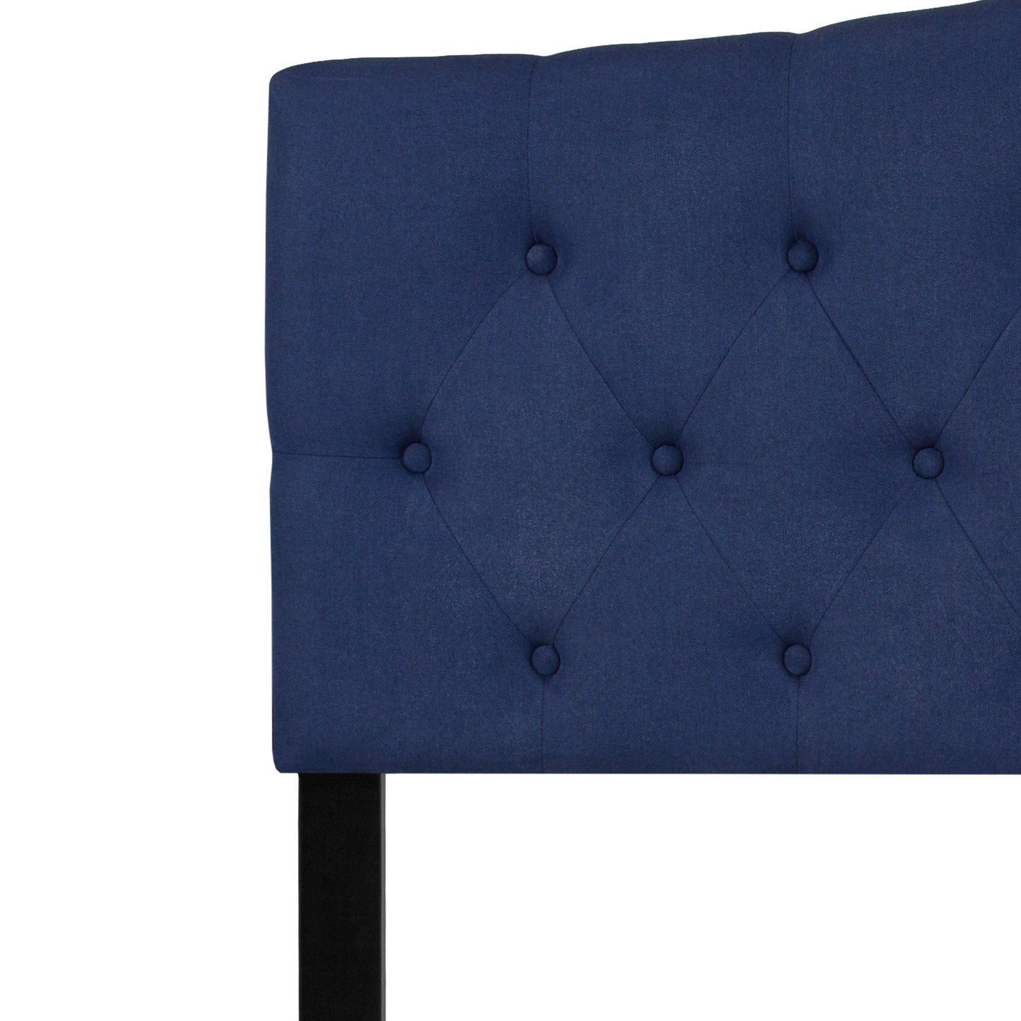 Queen Headboard-Navy Fabric HG-HB1708-Q-N-GG