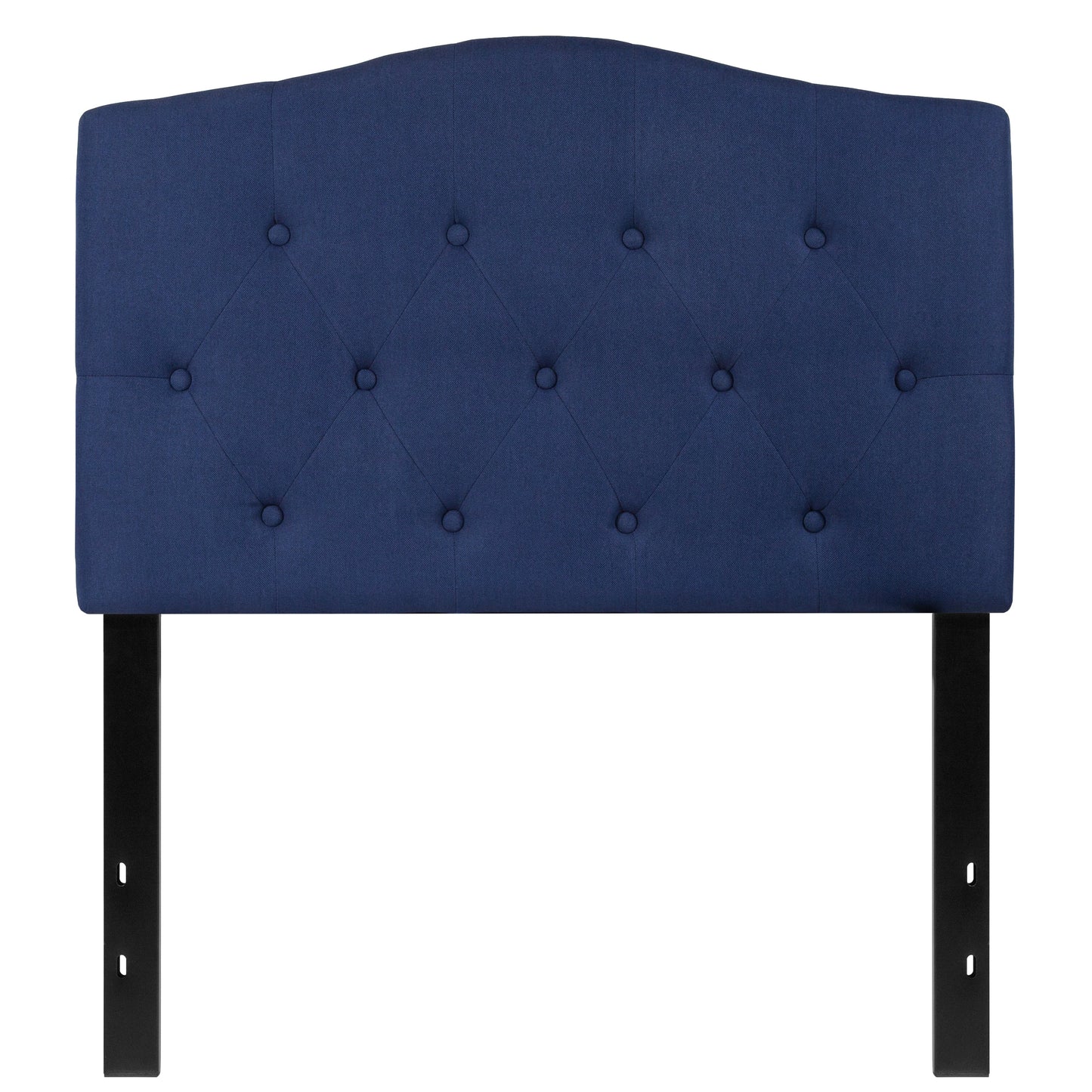 Twin Headboard-Navy Fabric HG-HB1708-T-N-GG