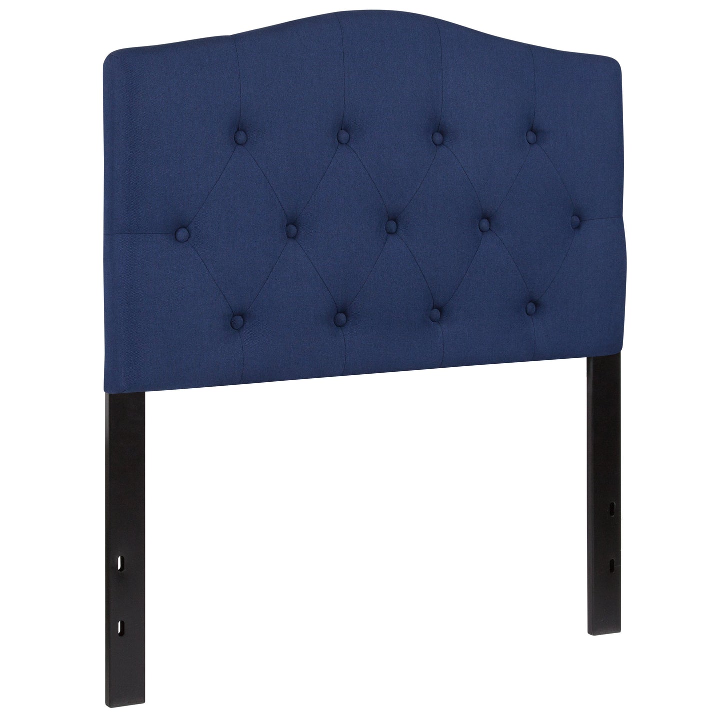 Twin Headboard-Navy Fabric HG-HB1708-T-N-GG