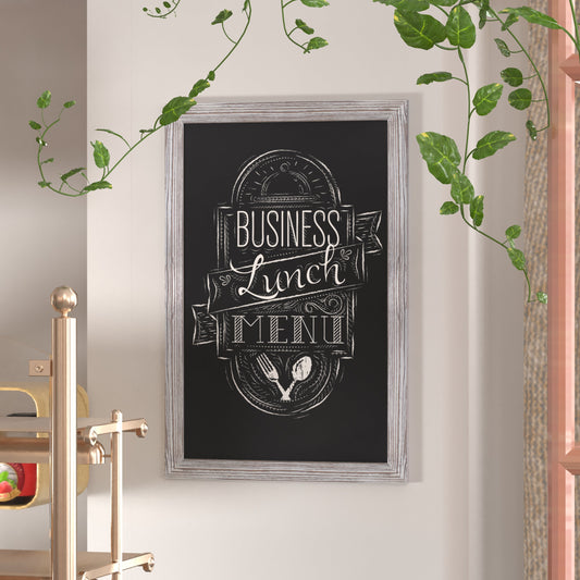 Whitewashed Hanging Chalkboard HGWA-2GD-CRE8-691315-GG