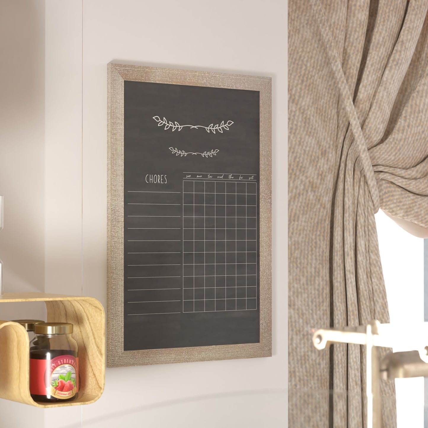 Weathered Hanging Chalkboard HGWA-6GD-CRE8-264315-GG