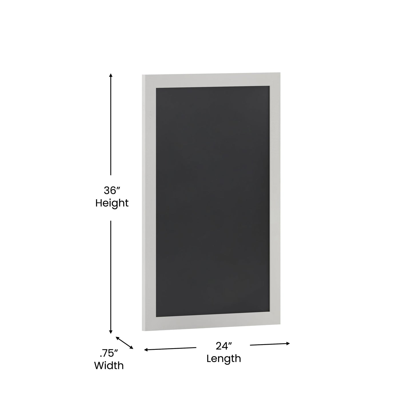 White Hanging Chalkboard HGWA-7GD-CRE8-364315-GG