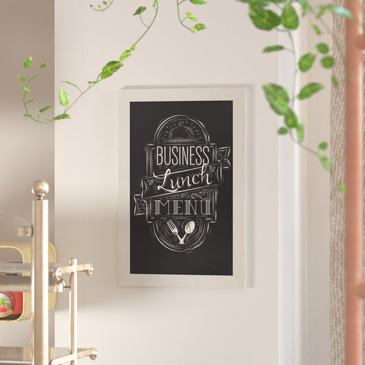 White Hanging Chalkboard HGWA-GDI-CRE8-164315-GG