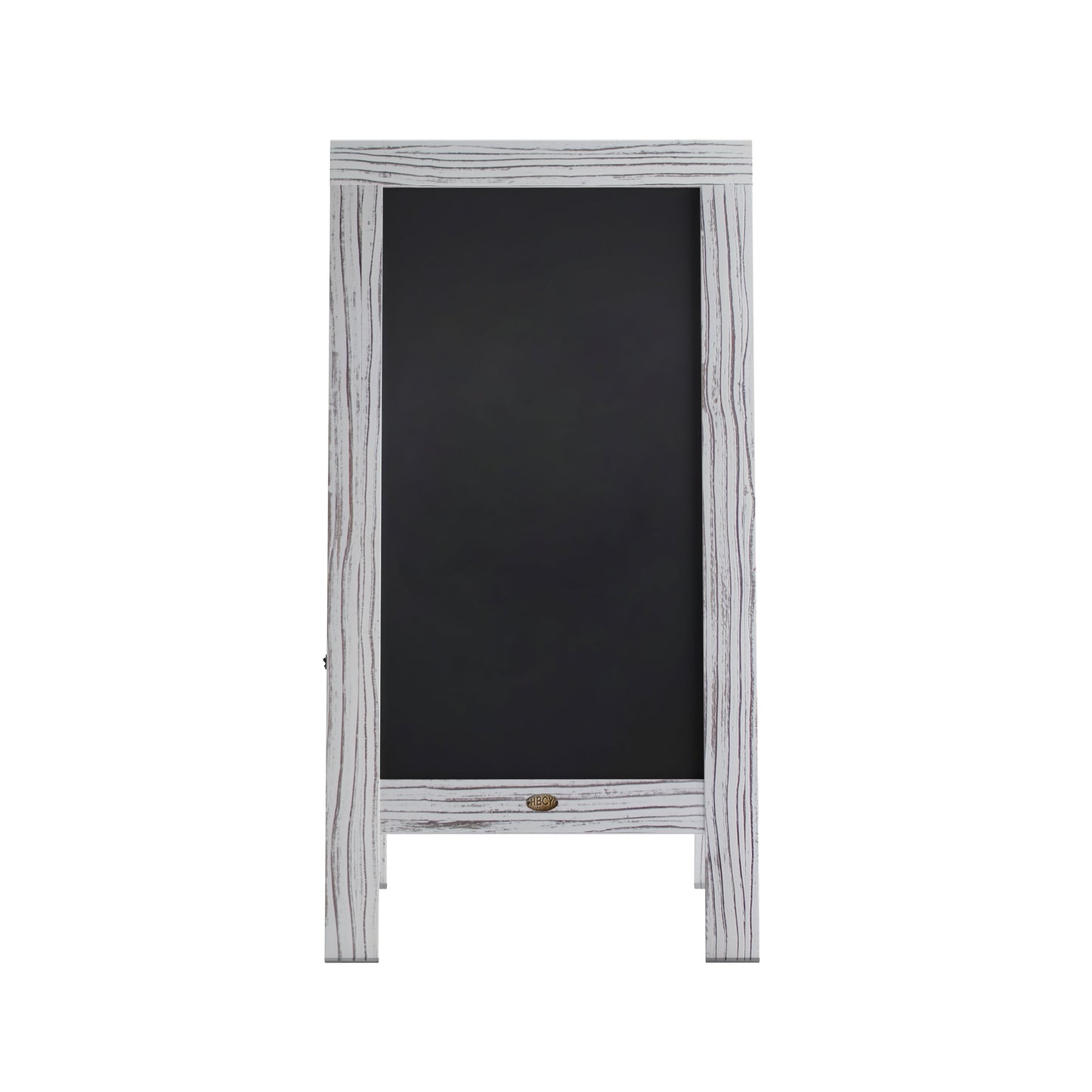 Whitewashed A-Frame Chalkboard HGWA-GDIS-CRE8-342315-GG