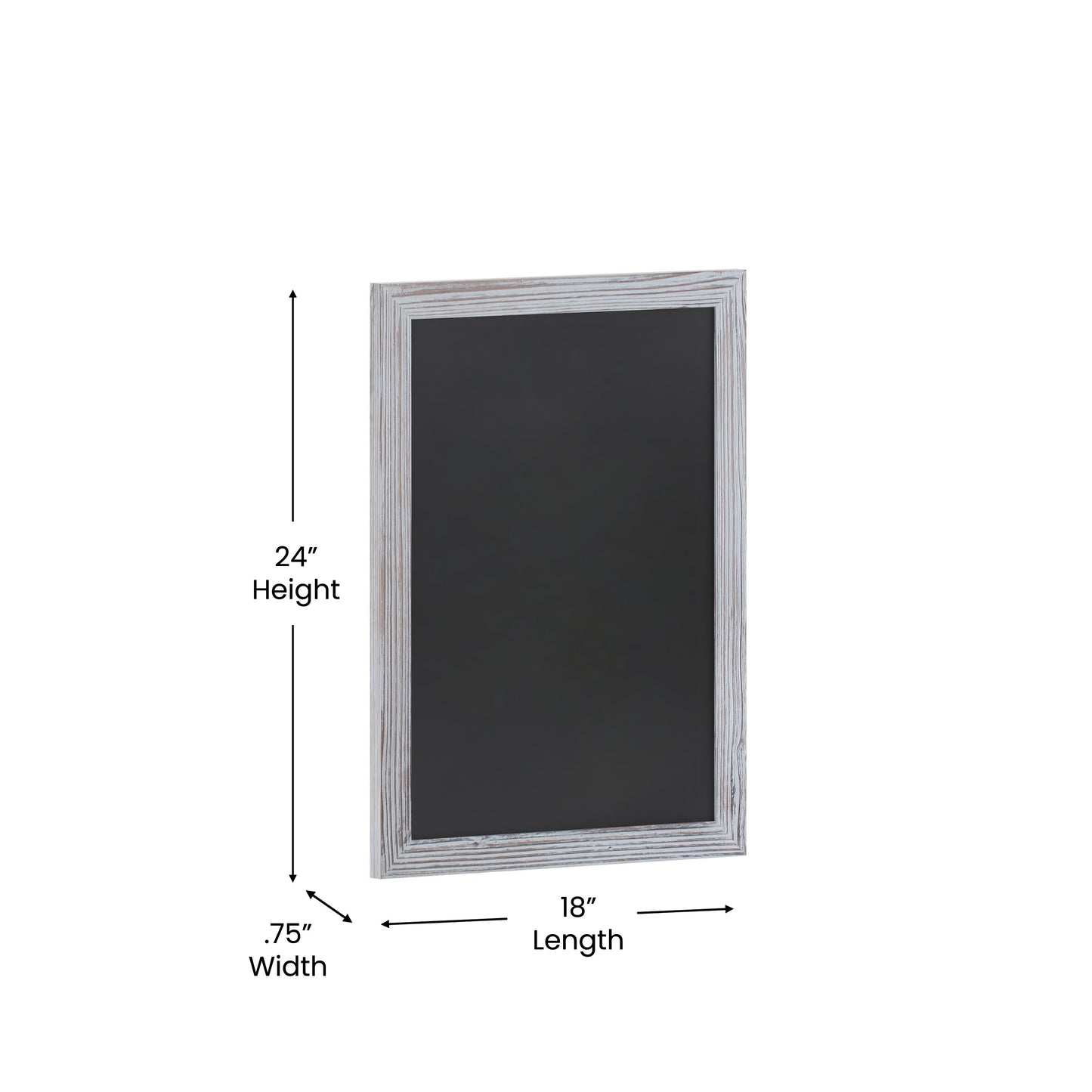 Whitewashed Hanging Chalkboard HGWA-GDIS-CRE8-752315-GG