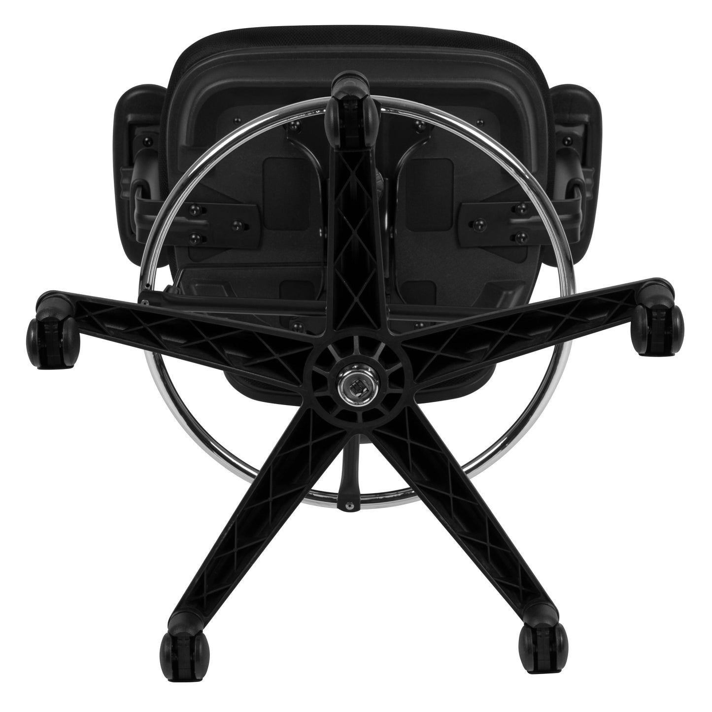 Black Draft Chair-Black Frame HL-0001-1CBLACK-GG