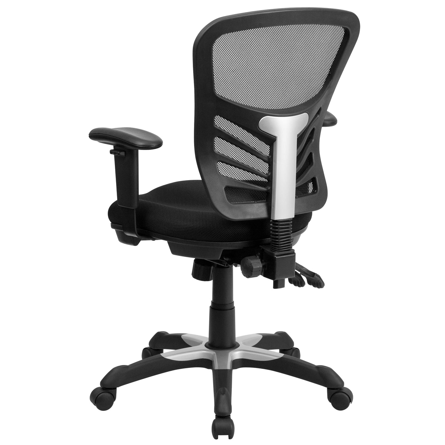 Black Mid-Back Mesh Chair HL-0001-GG