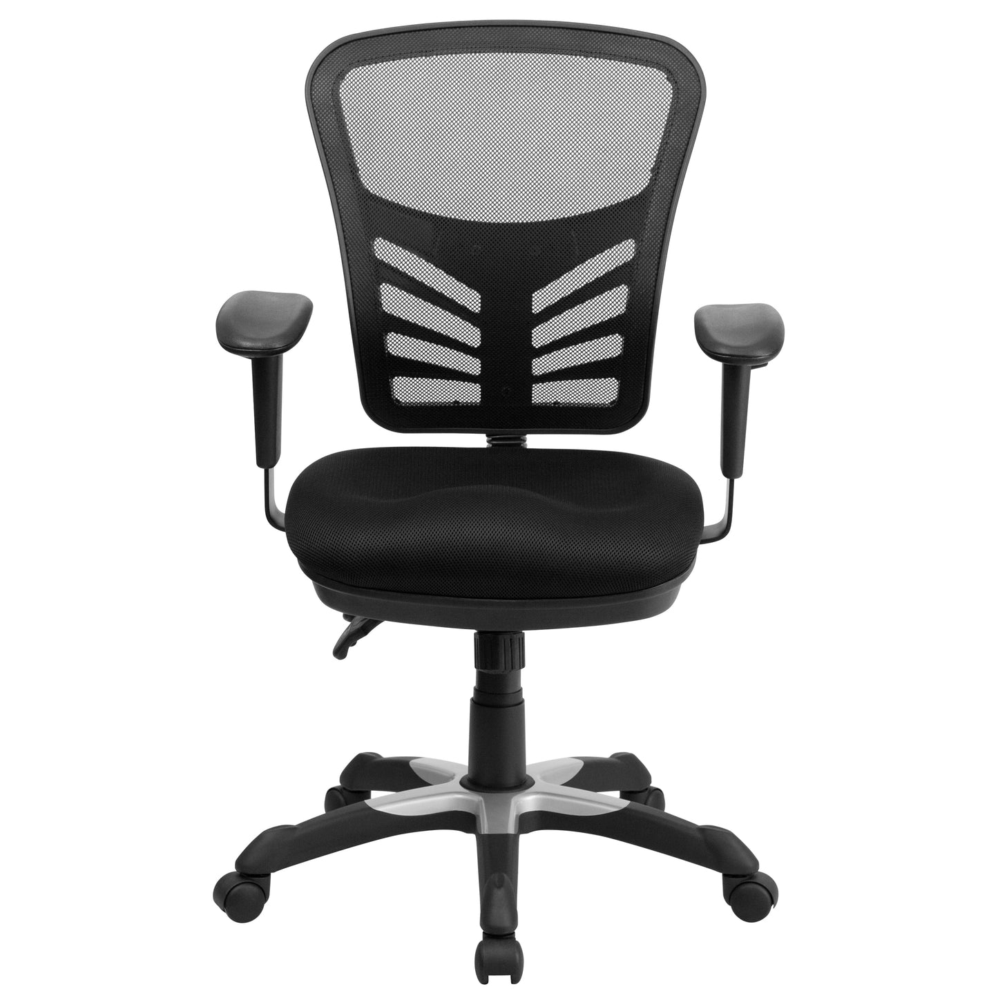 Black Mid-Back Mesh Chair HL-0001-GG