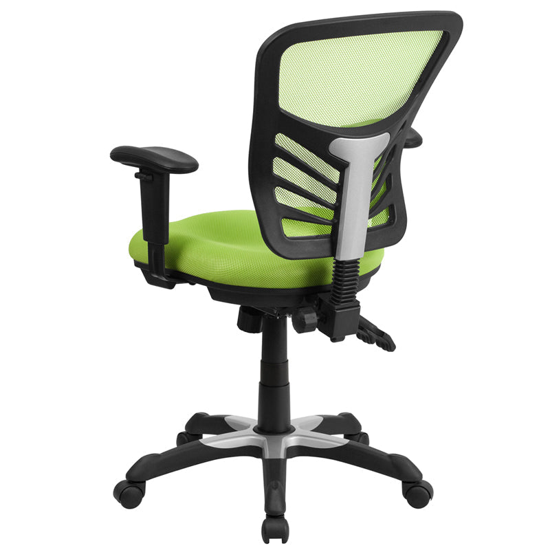 Green Mid-Back Mesh Chair HL-0001-GN-GG