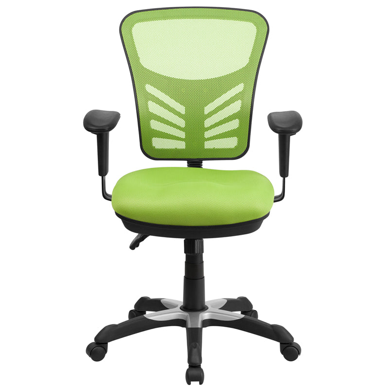 Green Mid-Back Mesh Chair HL-0001-GN-GG