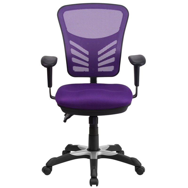 Purple Mid-Back Mesh Chair HL-0001-PUR-GG