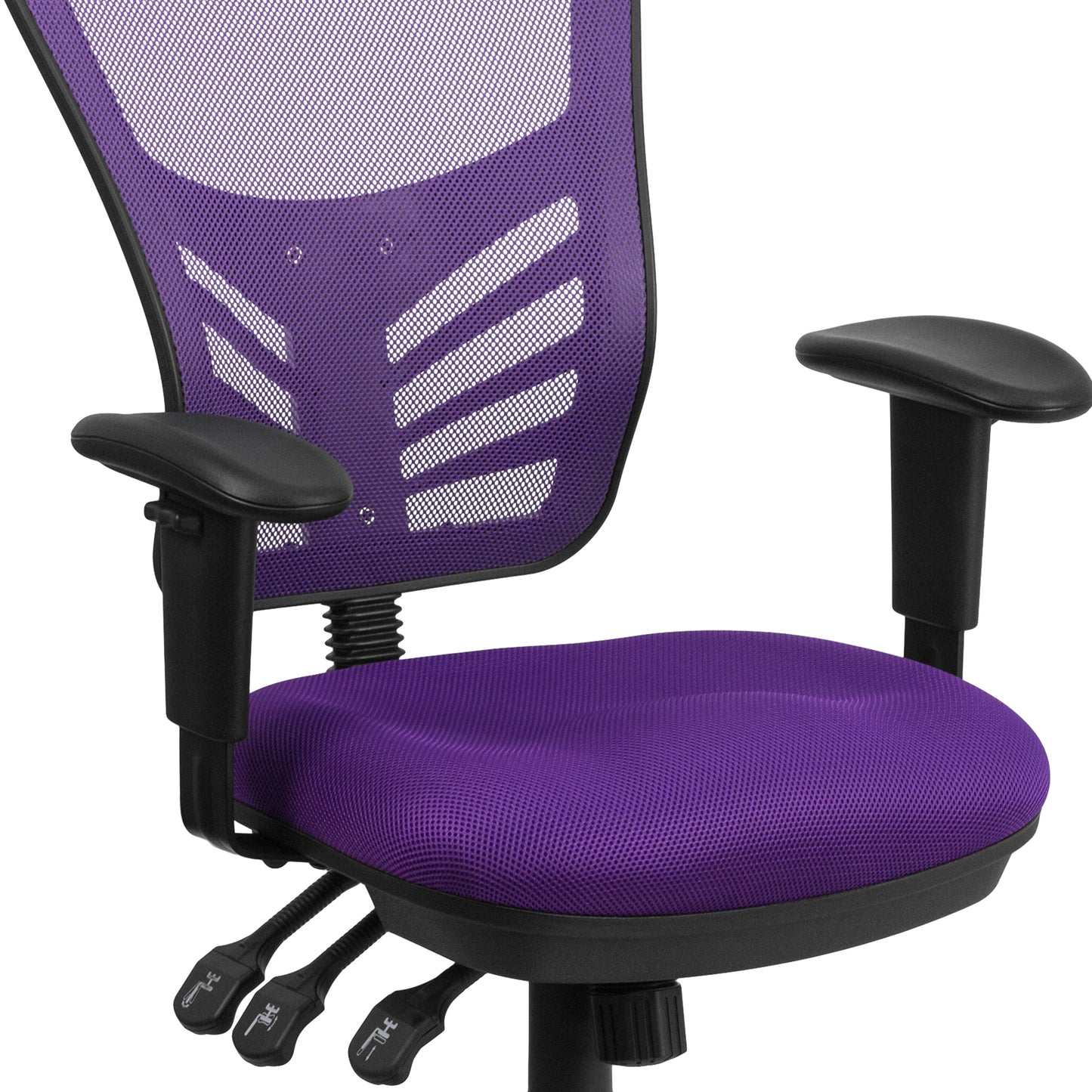 Purple Mid-Back Mesh Chair HL-0001-PUR-GG