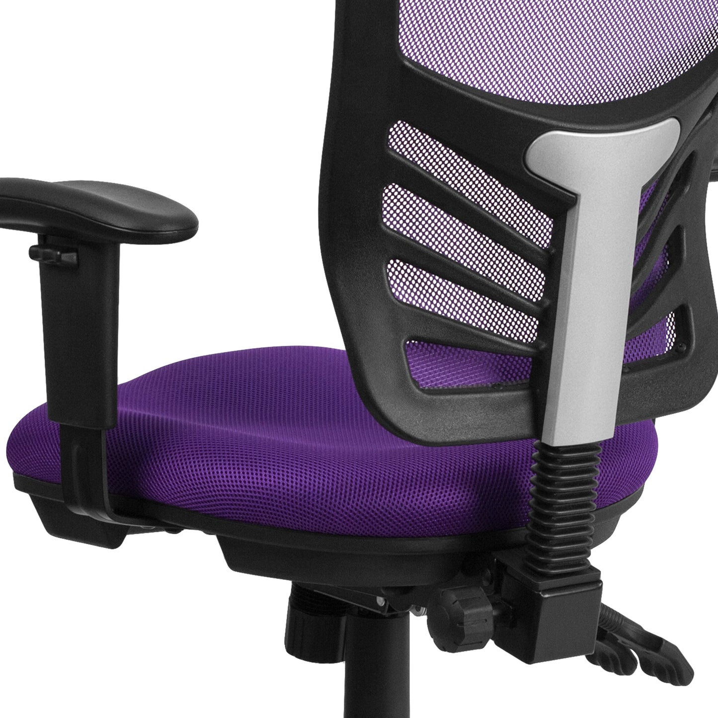 Purple Mid-Back Mesh Chair HL-0001-PUR-GG