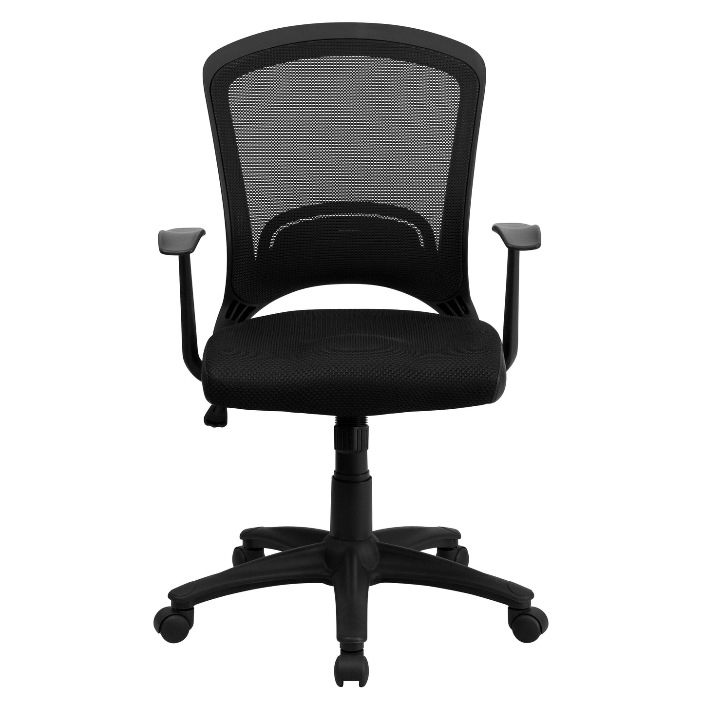 Black Mid-Back Task Chair HL-0007-GG