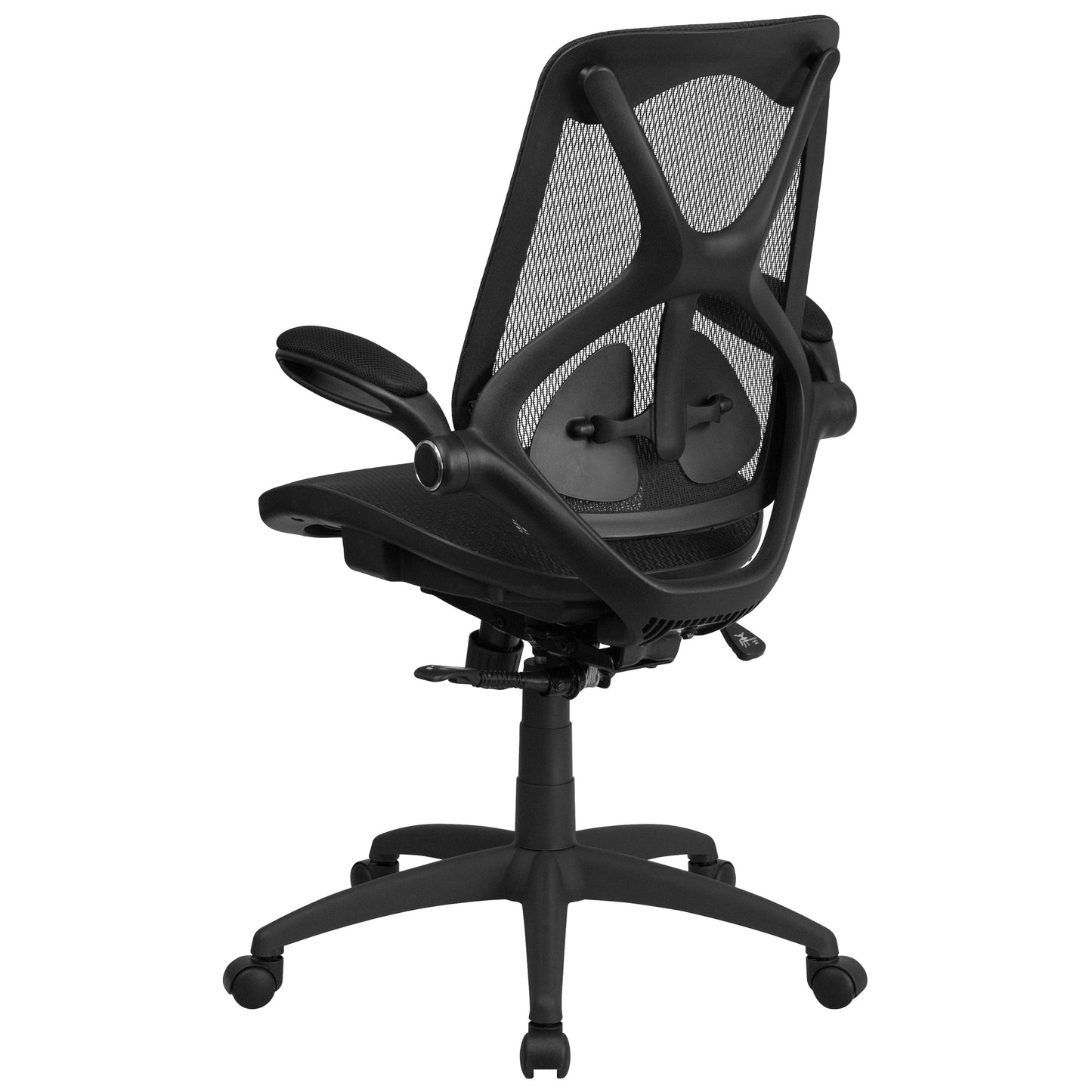 Black High Back Mesh Chair HL-0013T-GG