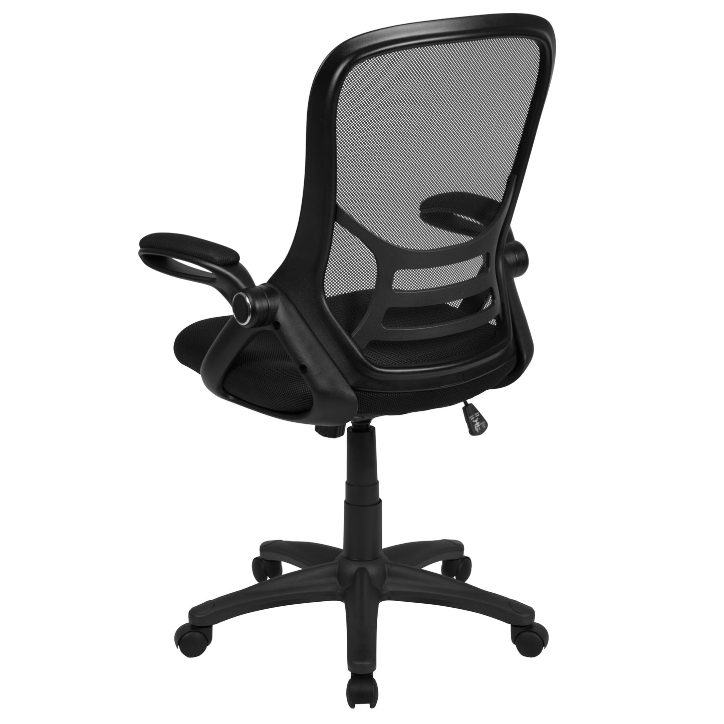 Black Mesh Office Chair HL-0016-1-BK-BK-GG