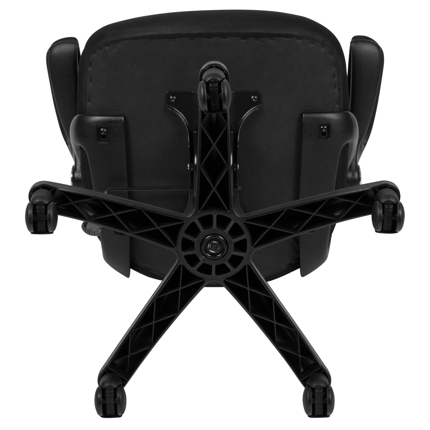 Black Mesh Office Chair HL-0016-1-BK-BK-GG