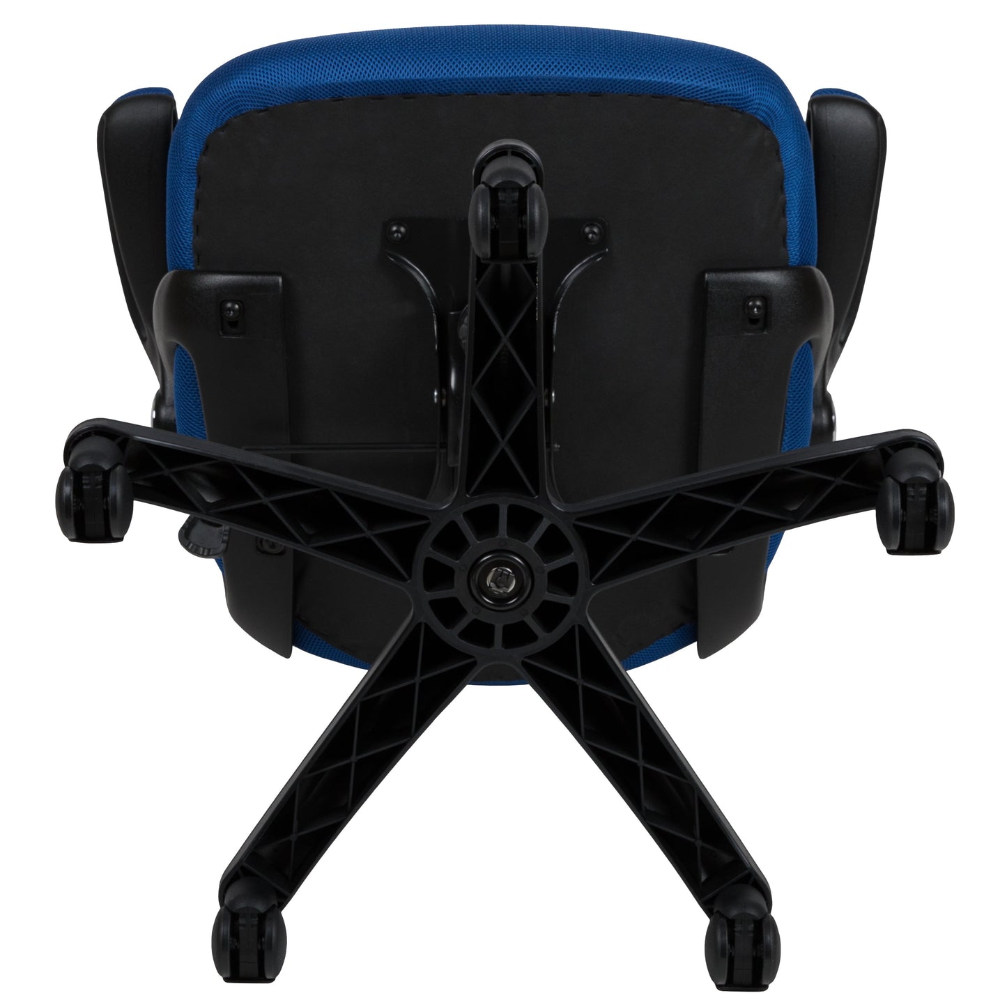 Blue Mesh Office Chair HL-0016-1-BK-BL-GG