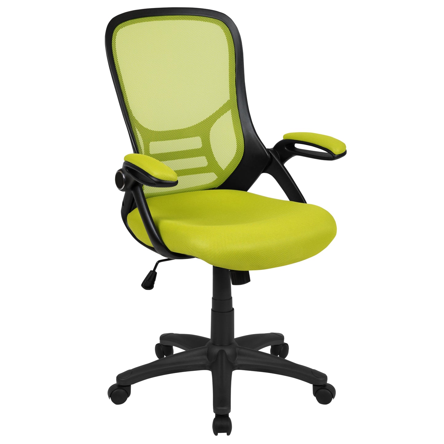 Green Mesh Office Chair HL-0016-1-BK-GN-GG