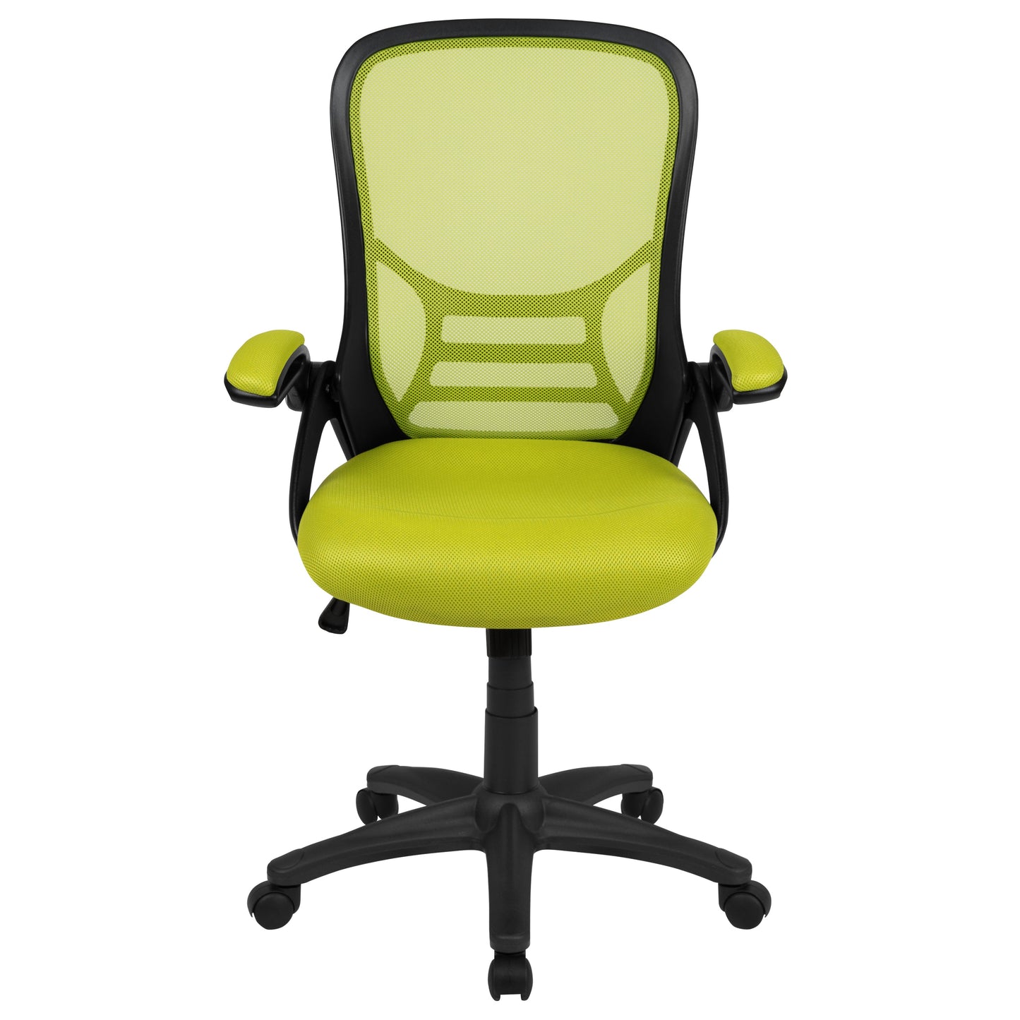 Green Mesh Office Chair HL-0016-1-BK-GN-GG