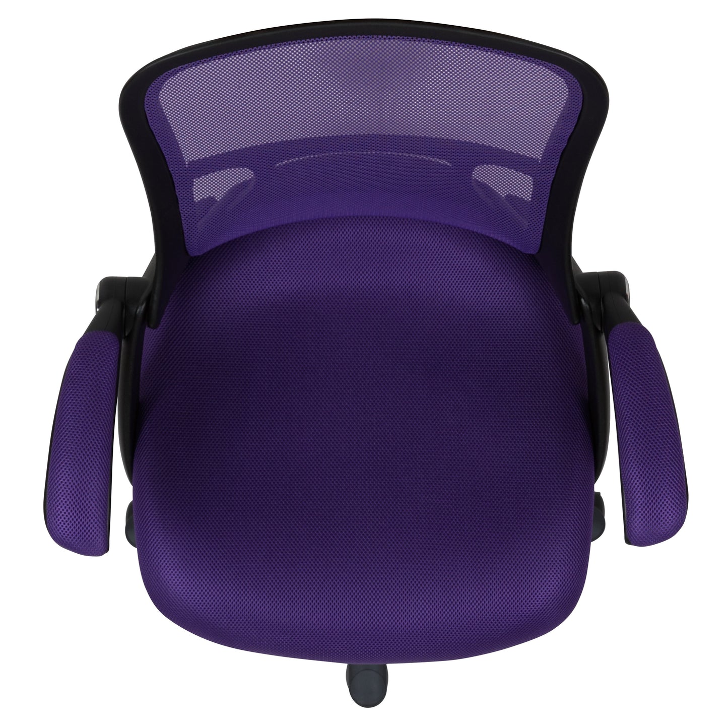 Purple Mesh Office Chair HL-0016-1-BK-PUR-GG