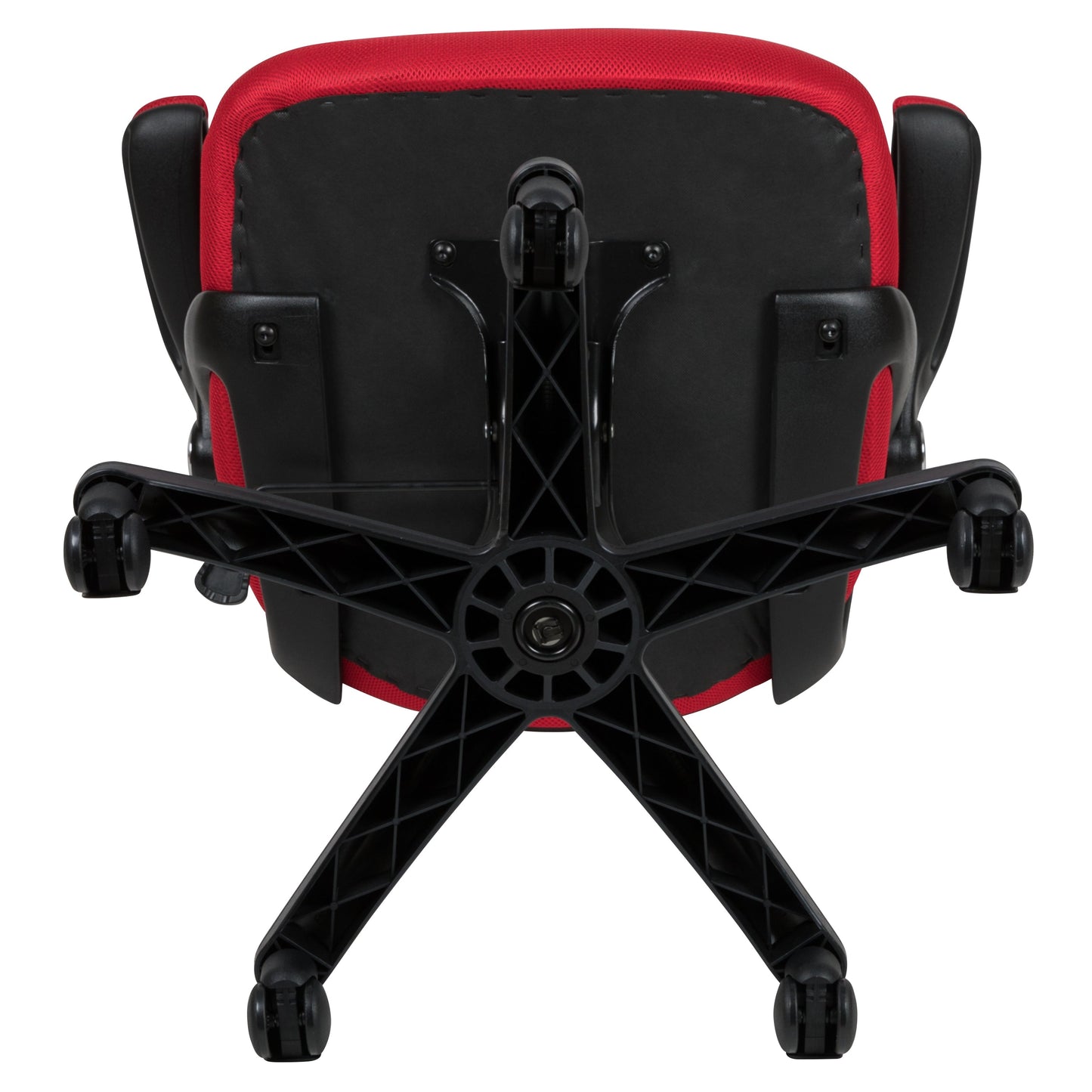 Red Mesh Office Chair HL-0016-1-BK-RED-GG